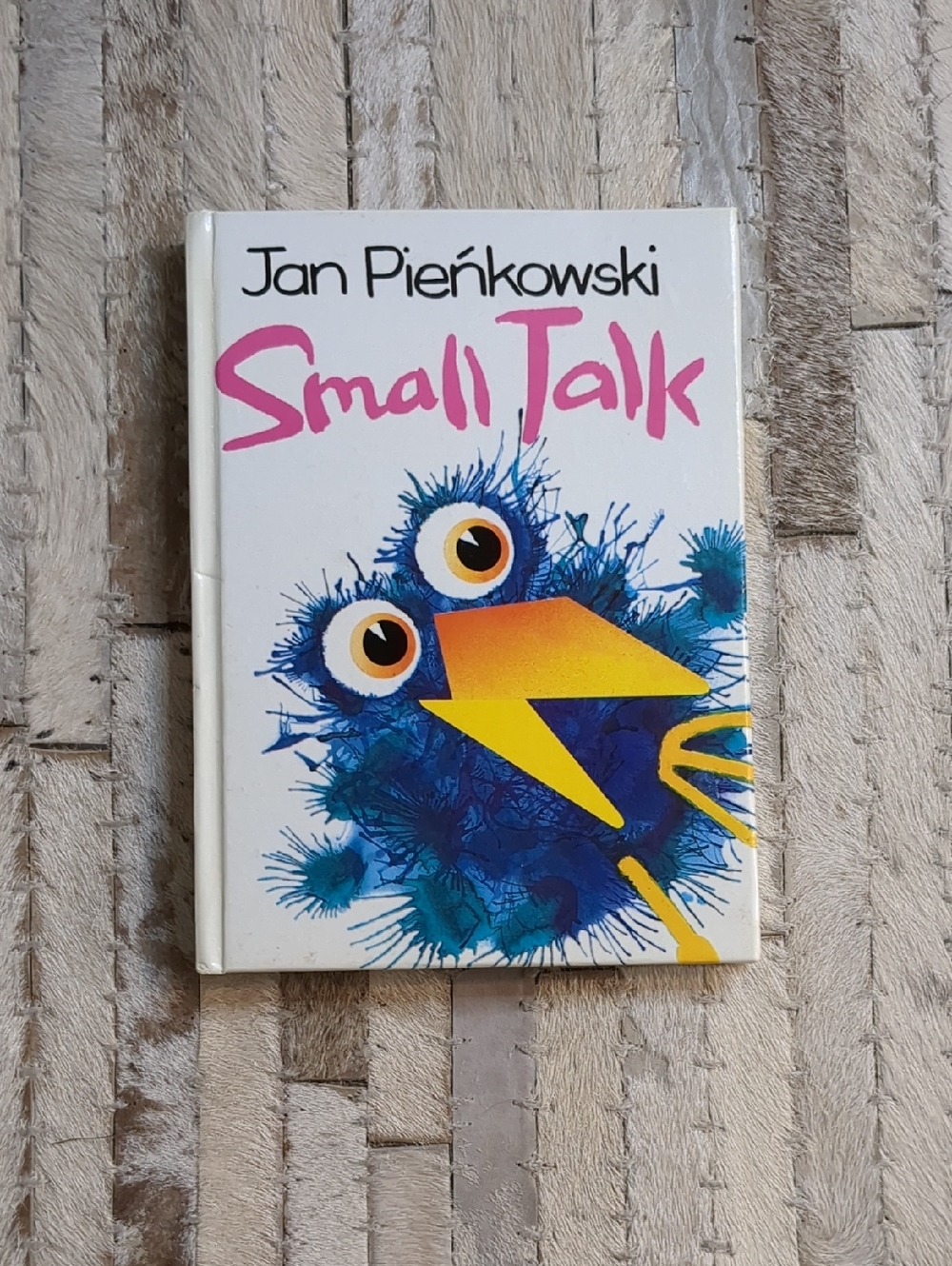 Small Talk By Jan Pienkowski Vintage Childrens Pop-up Book